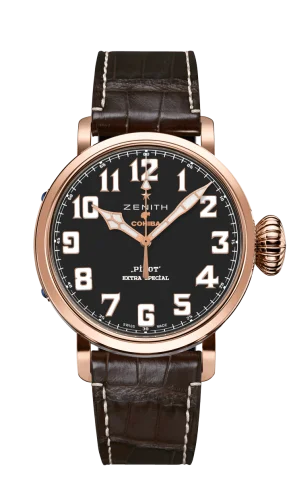 Pilot Type 20 Cohiba Edition Rose Gold / Black / Alligator