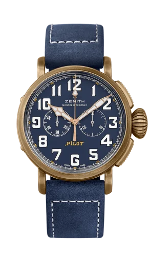 Pilot Type 20 Extra Special Chronograph Bronze / Blue