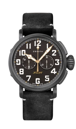 Pilot Type 20 Ton-Up Chronograph Aged Steel / Black