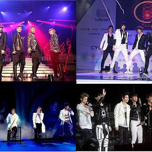 Популярные K-pop группы