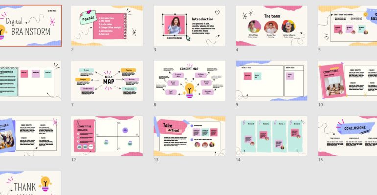 Готовые шаблоны презентаций для защиты проекта, курсовой, выступления_1