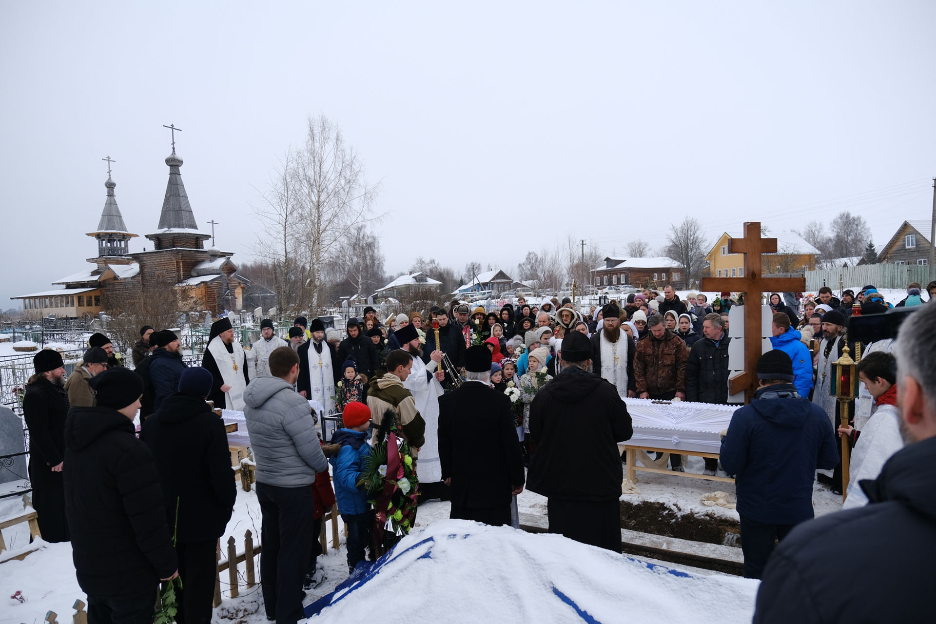 Заупокойная Литургия и чин погребе
