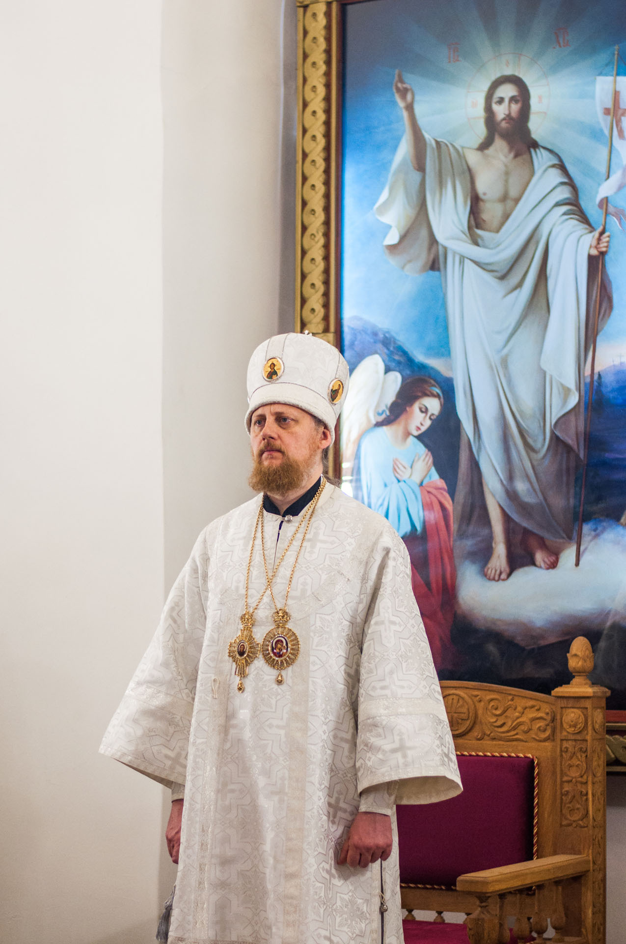 Литургия во Владимирском кафедрал