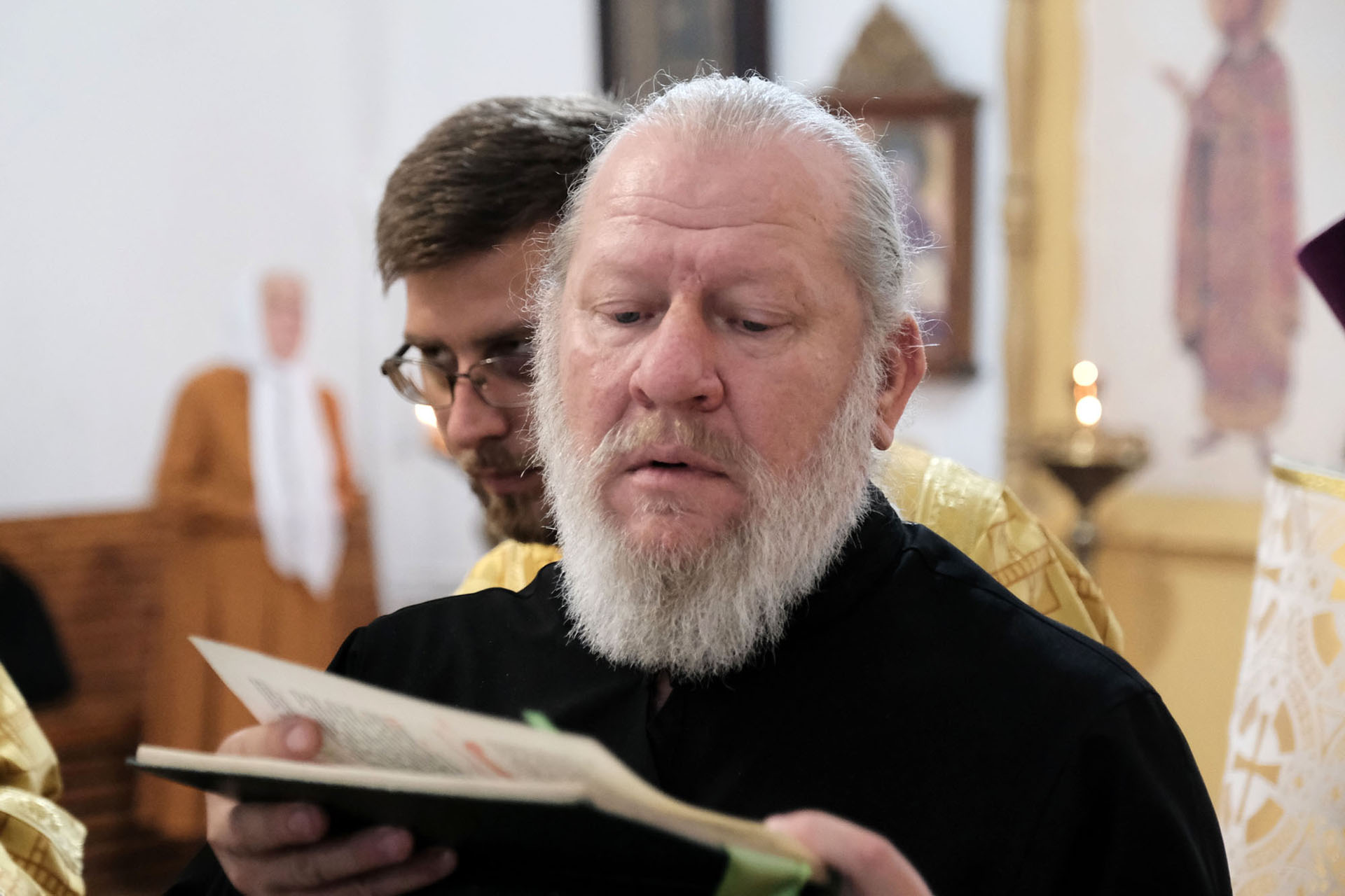 Литургия в Филипповском приделе Вл