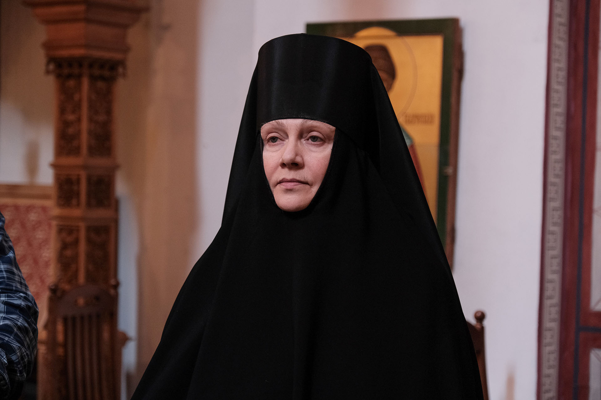 Литургия в Никольском женском мона
