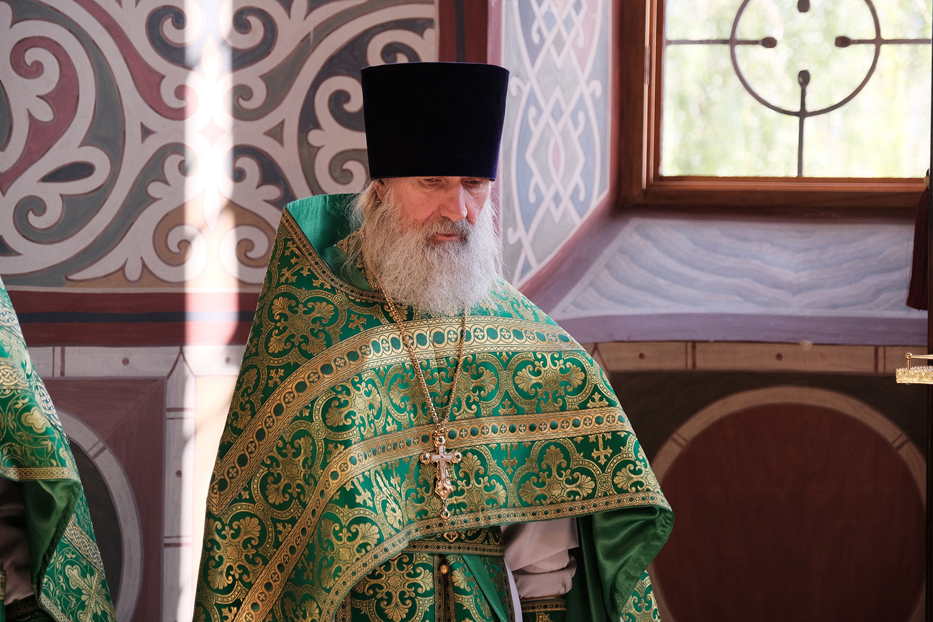 Литургия в Никольском женском мона