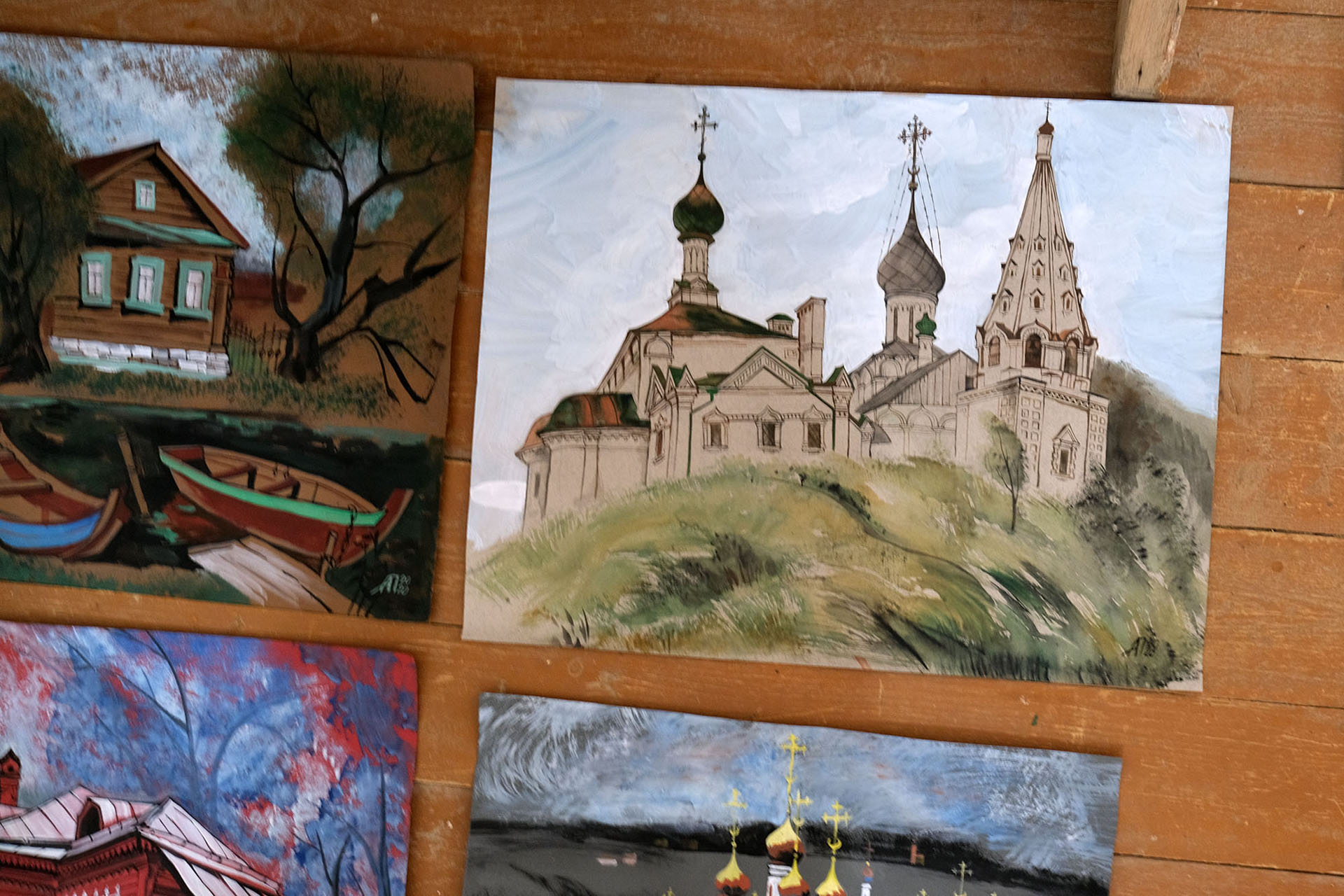 Выставка живописи и графики участн