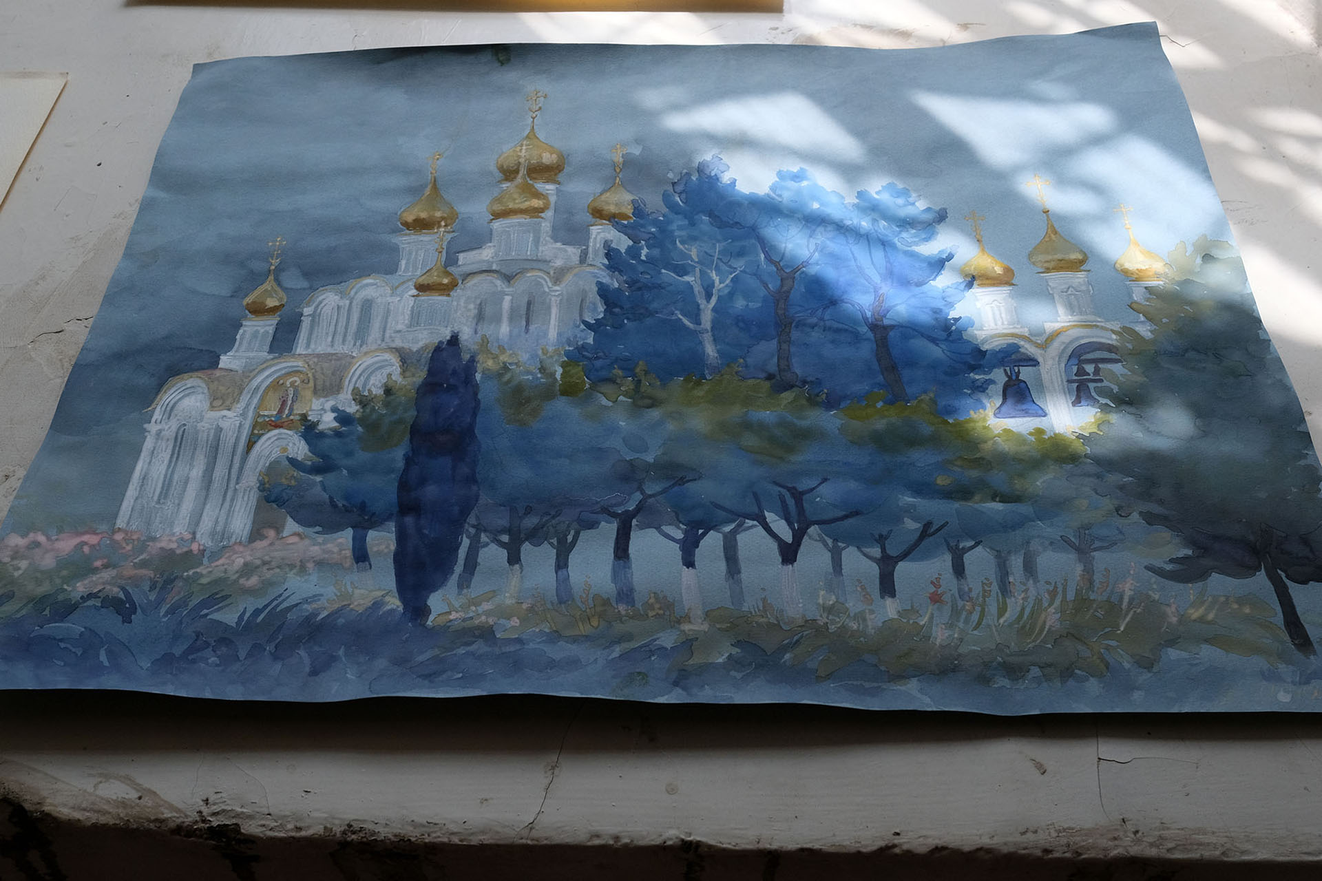 Выставка живописи и графики участн