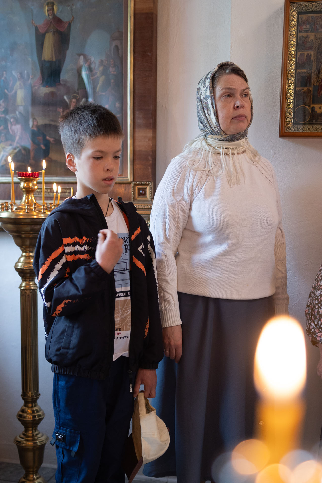 Литургия в Георгиевском храме горо