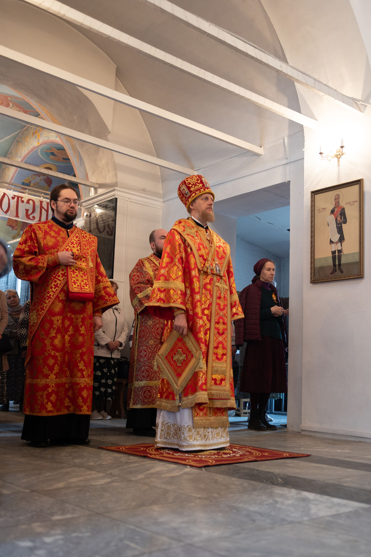 Литургия в Георгиевском храме горо