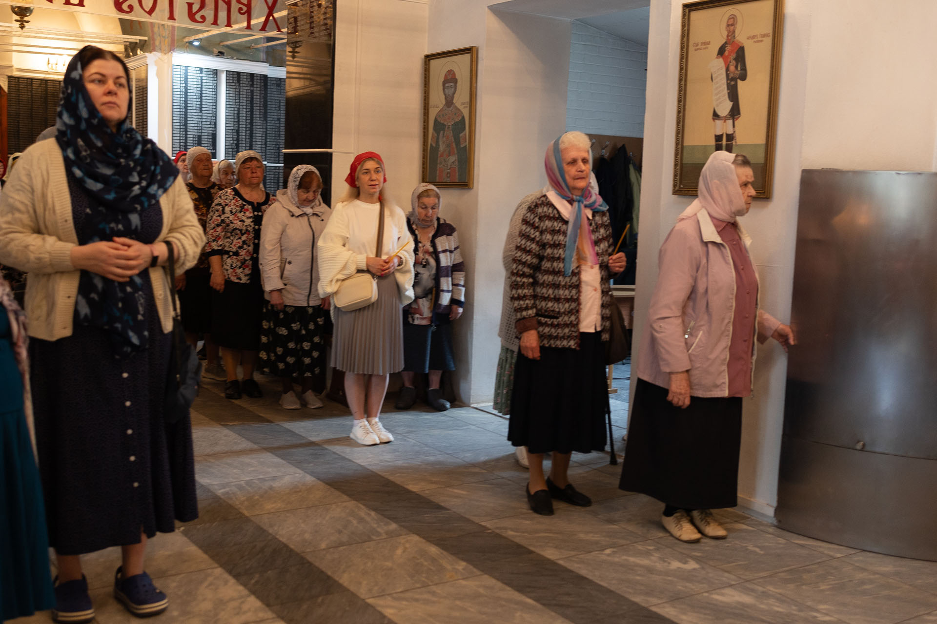 Литургия в Георгиевском храме горо