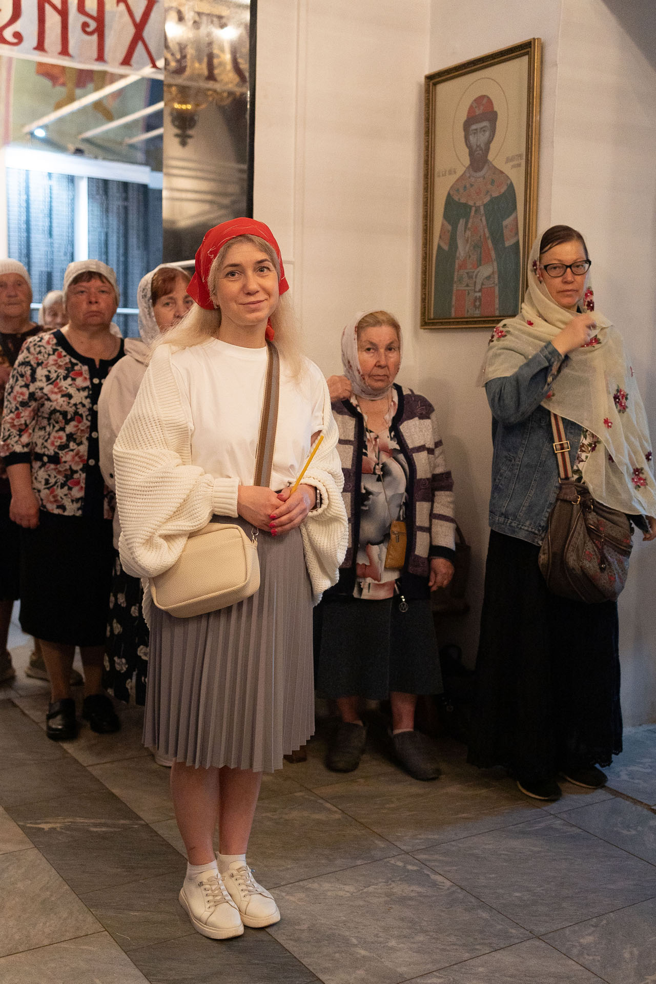 Литургия в Георгиевском храме горо