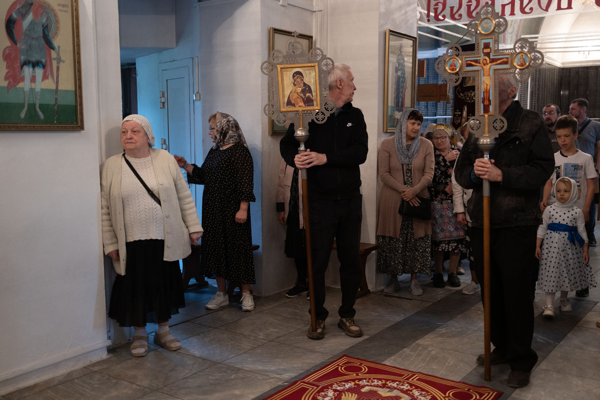 Литургия в Георгиевском храме горо