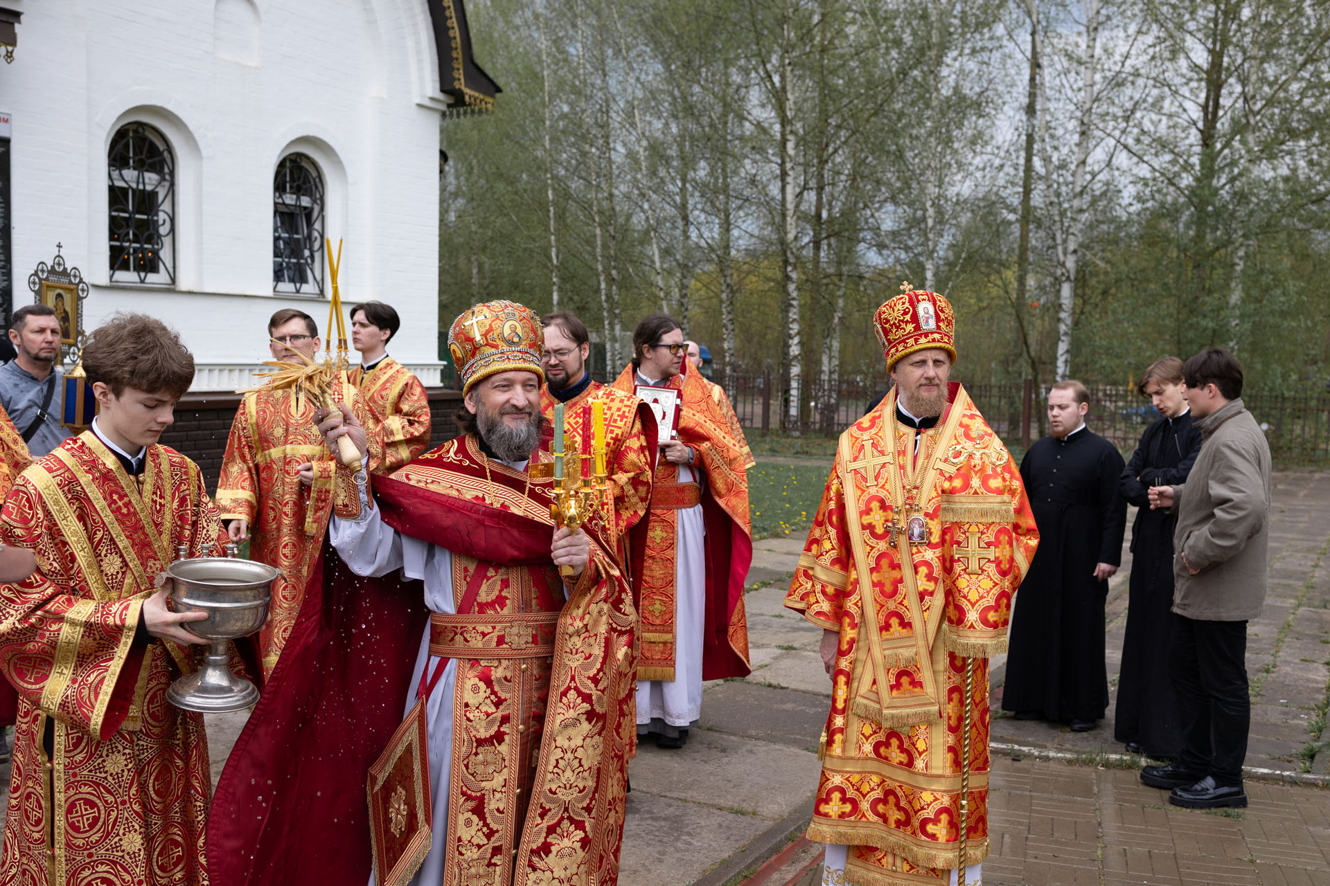 Литургия в Георгиевском храме горо