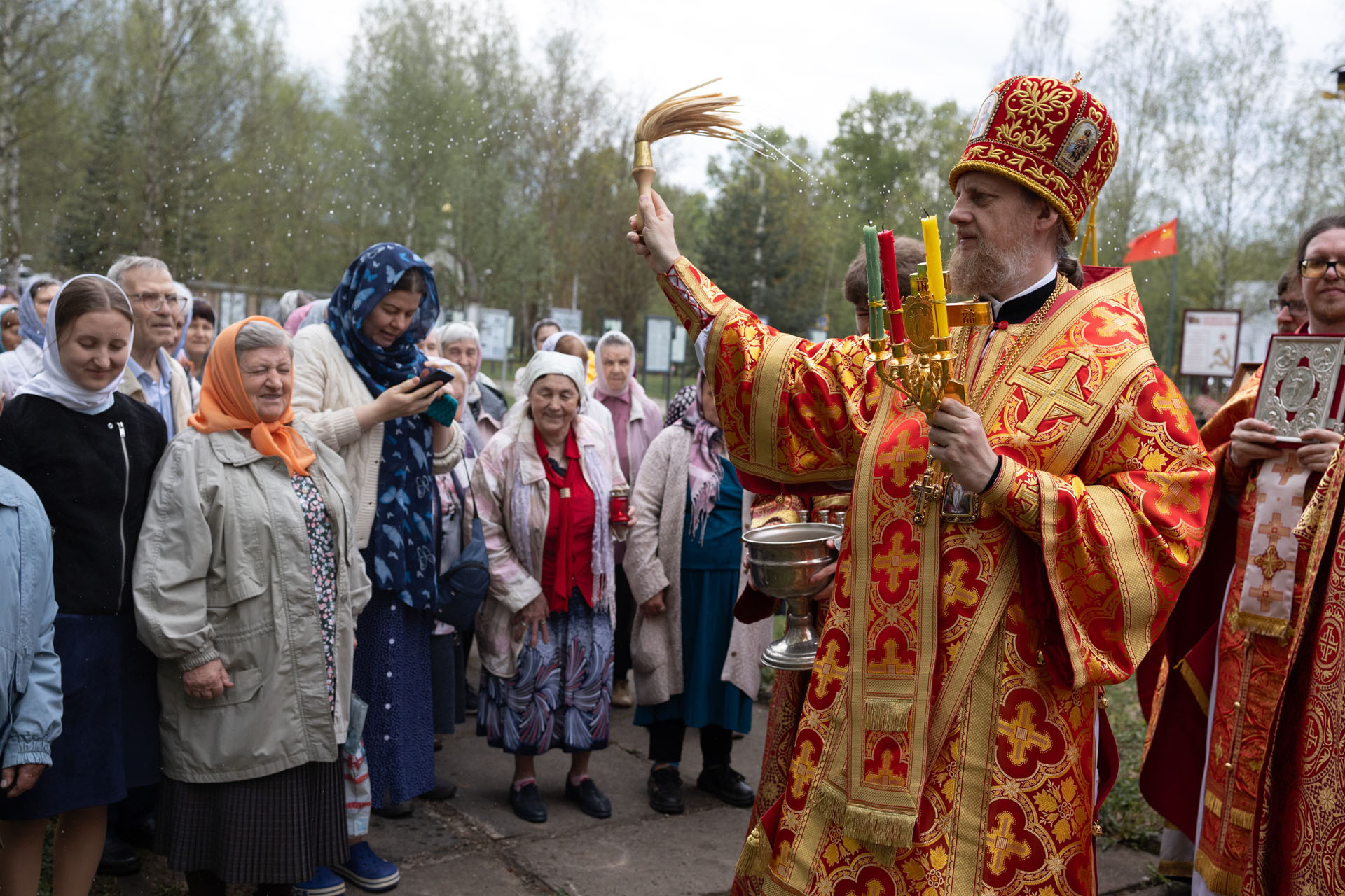 Литургия в Георгиевском храме горо