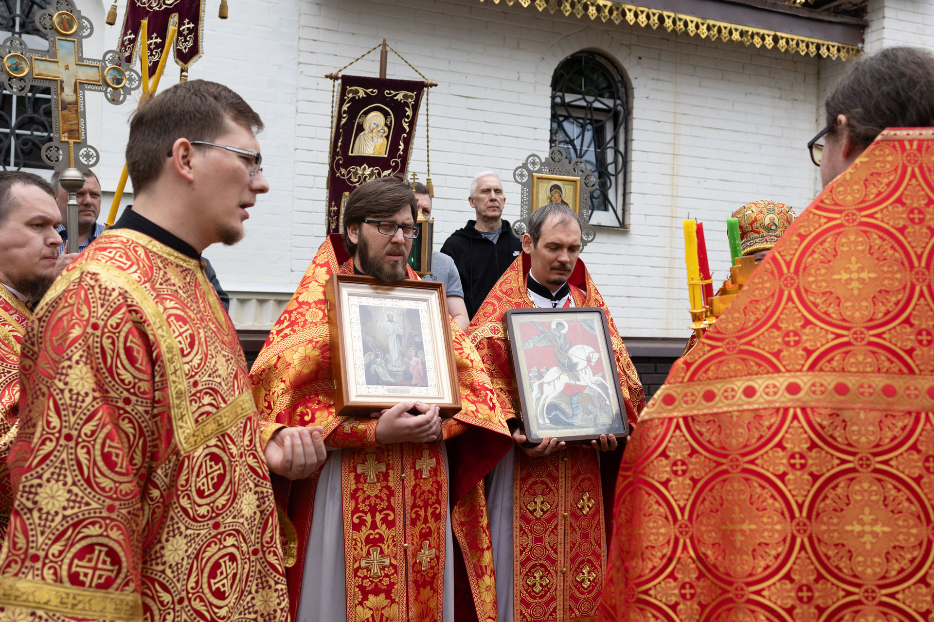 Литургия в Георгиевском храме горо