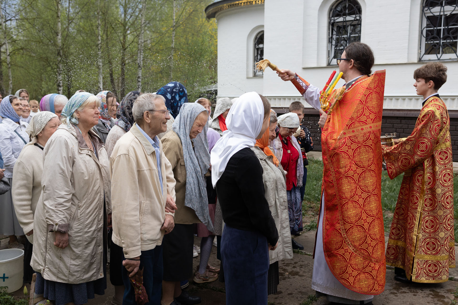 Литургия в Георгиевском храме горо
