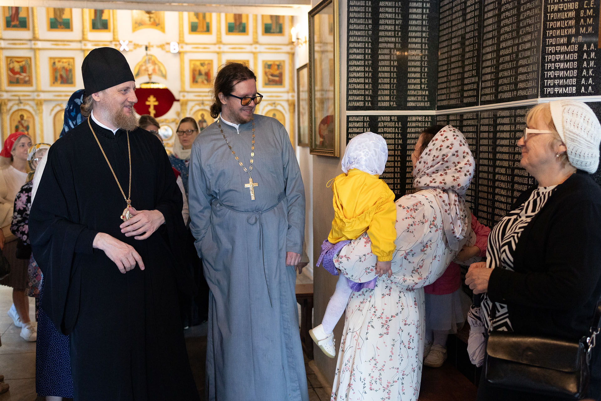 Литургия в Георгиевском храме горо