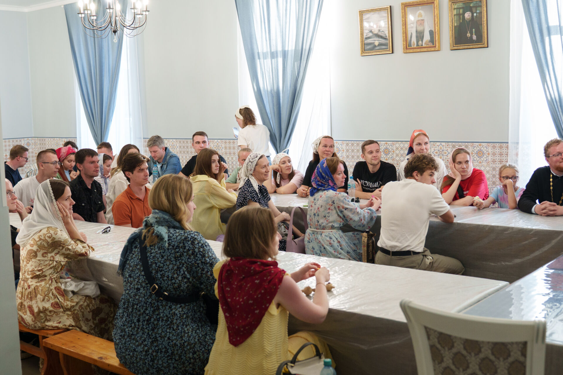 Встреча с молодежью движения Лествица