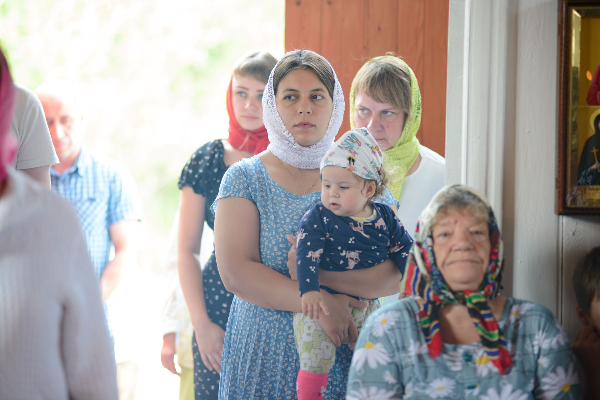 Литургия в храме Рождества Христов