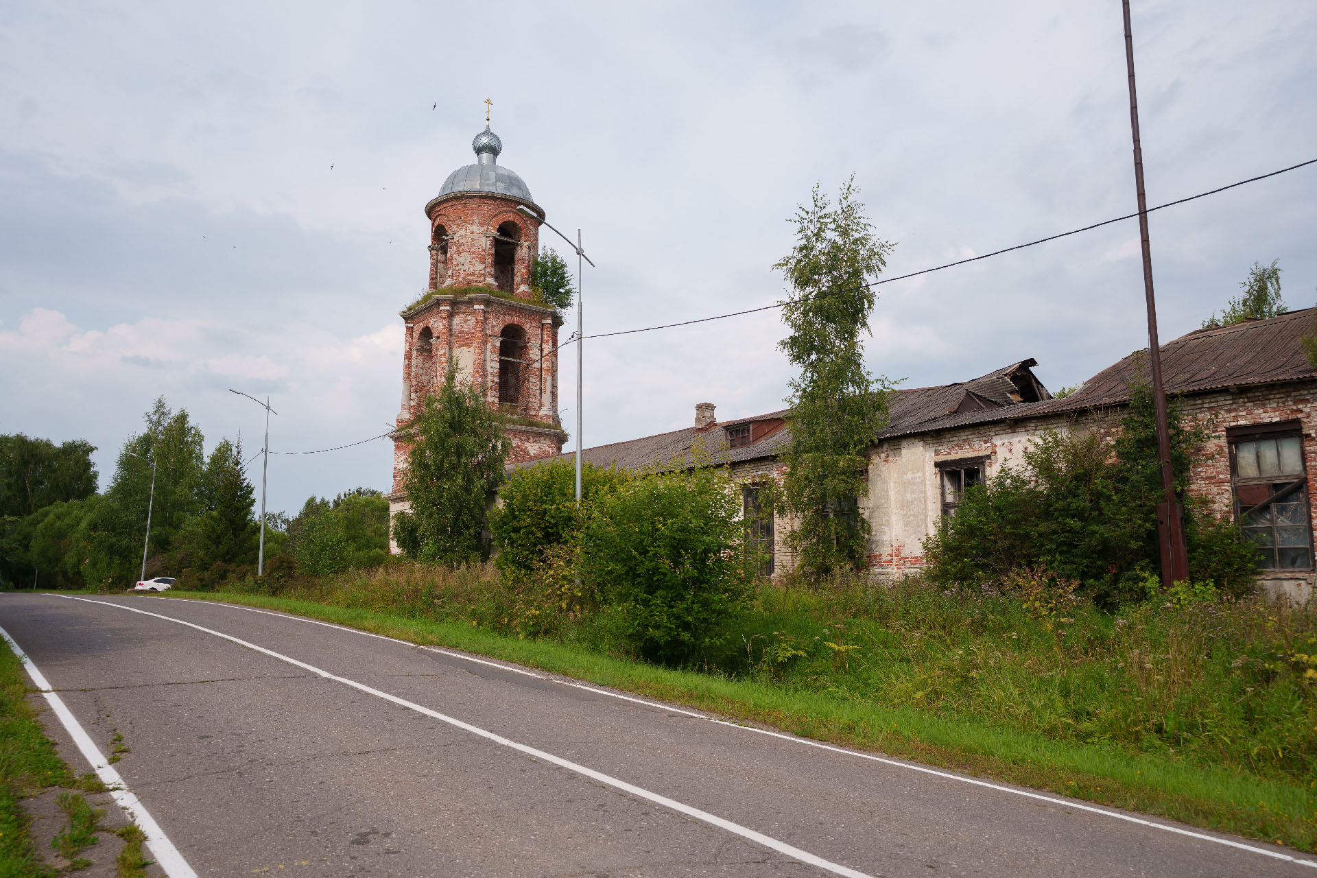 литургия в селе Рождествено