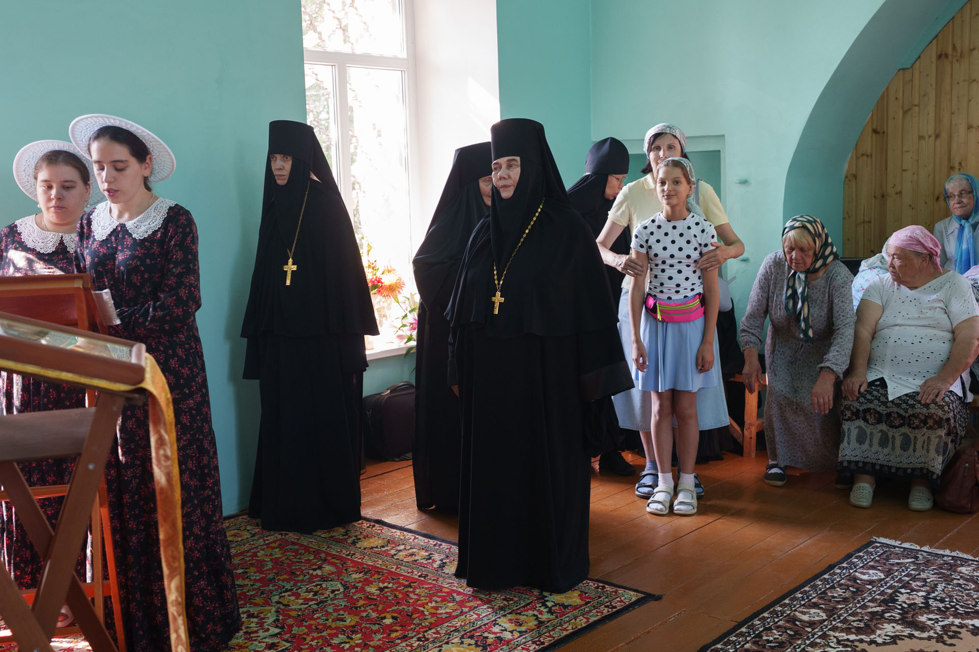 Литургия в храме Успения Пресвятой
