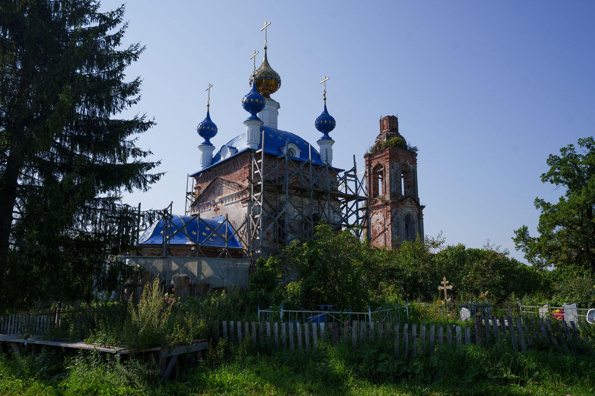 Литургия в храме Успения Пресвятой