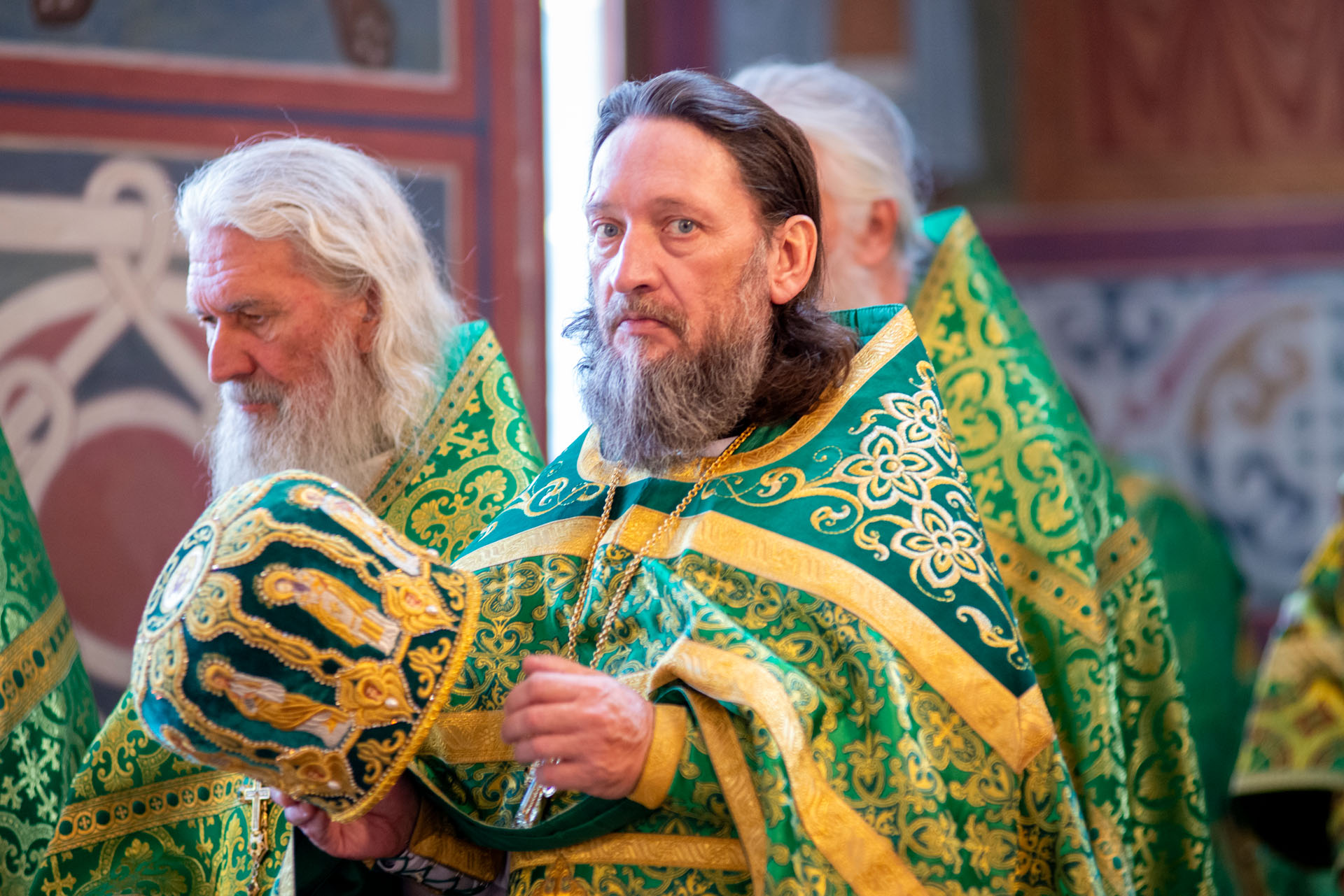 Литургия в Никольском женском мона