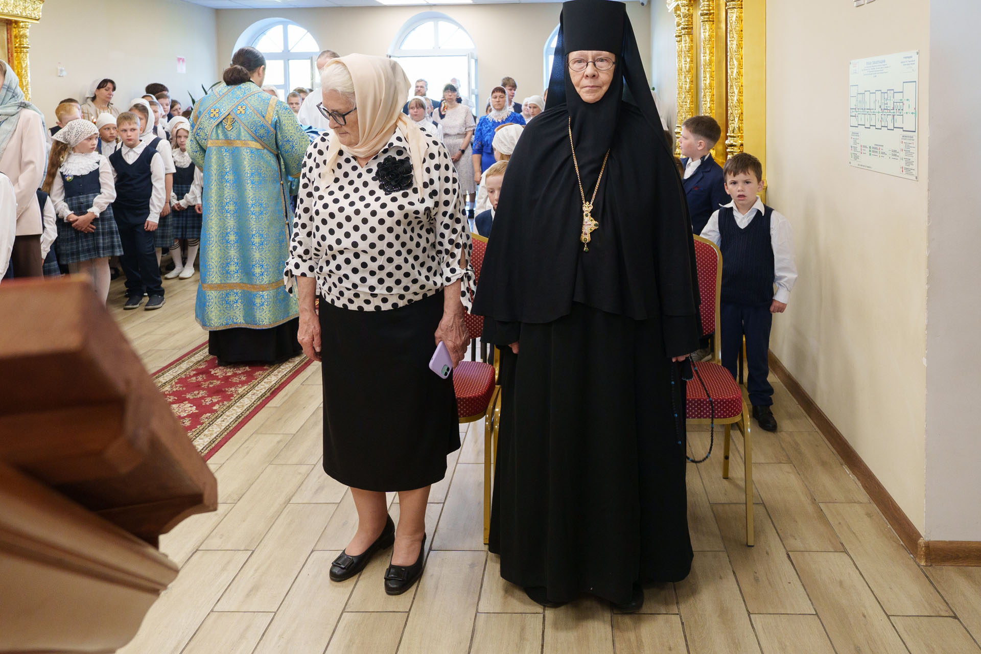 Литургия в домовом храме благоверн