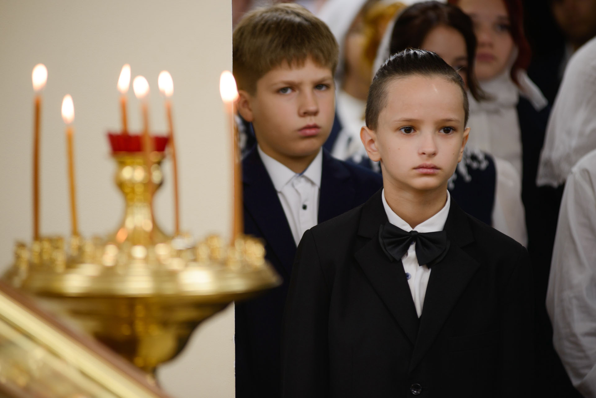 Литургия в домовом храме благоверн