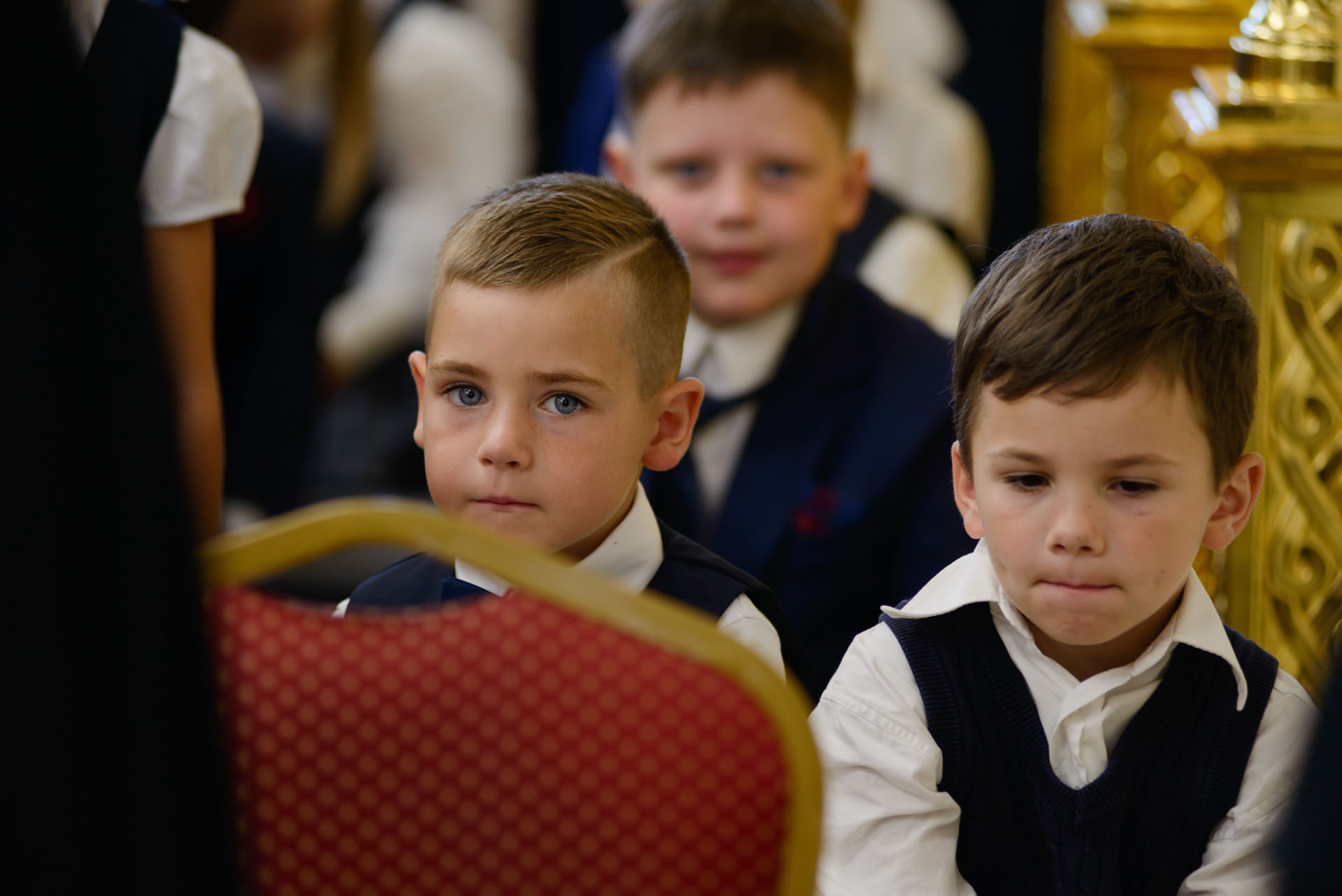 Литургия в домовом храме благоверн