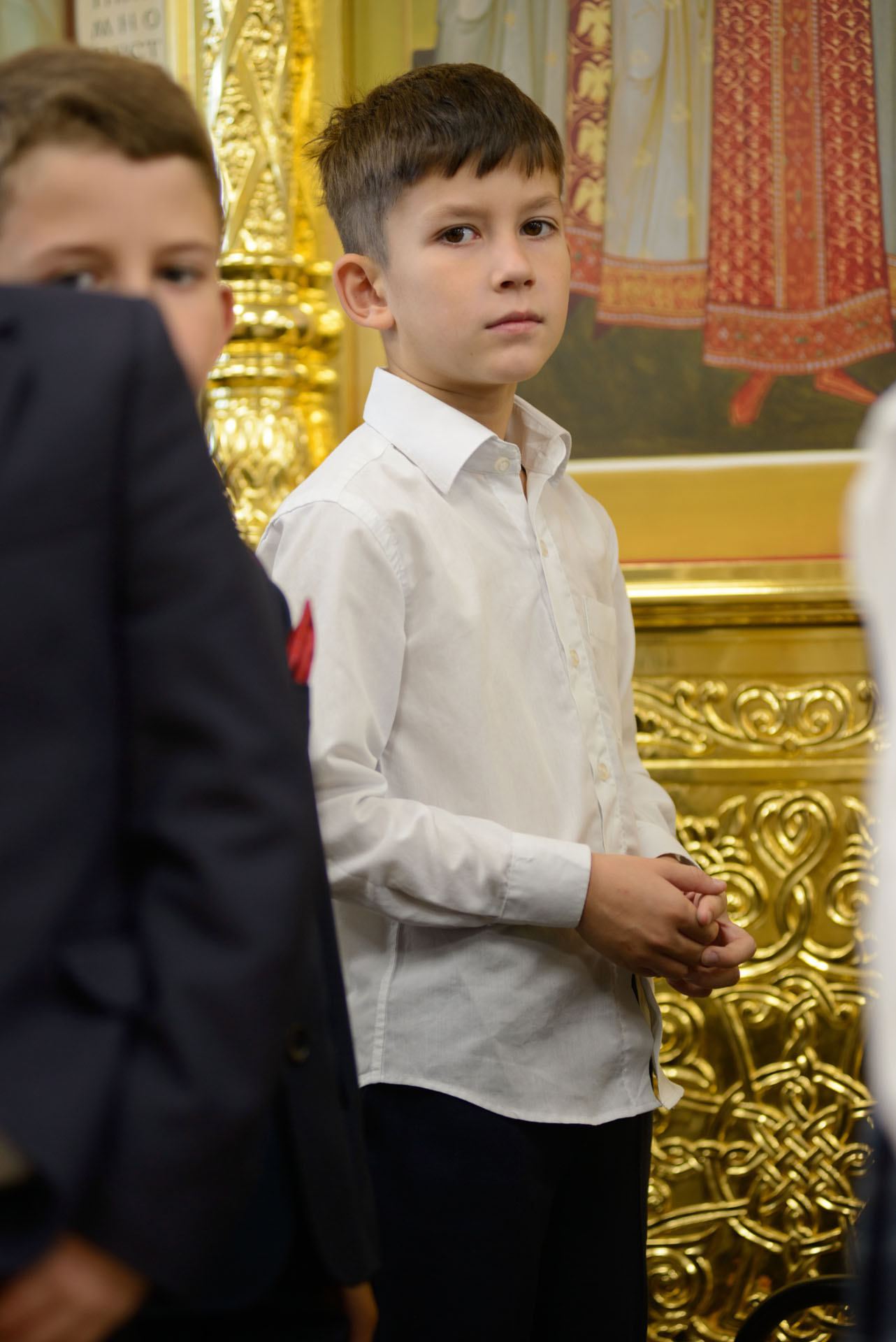 Литургия в домовом храме благоверн