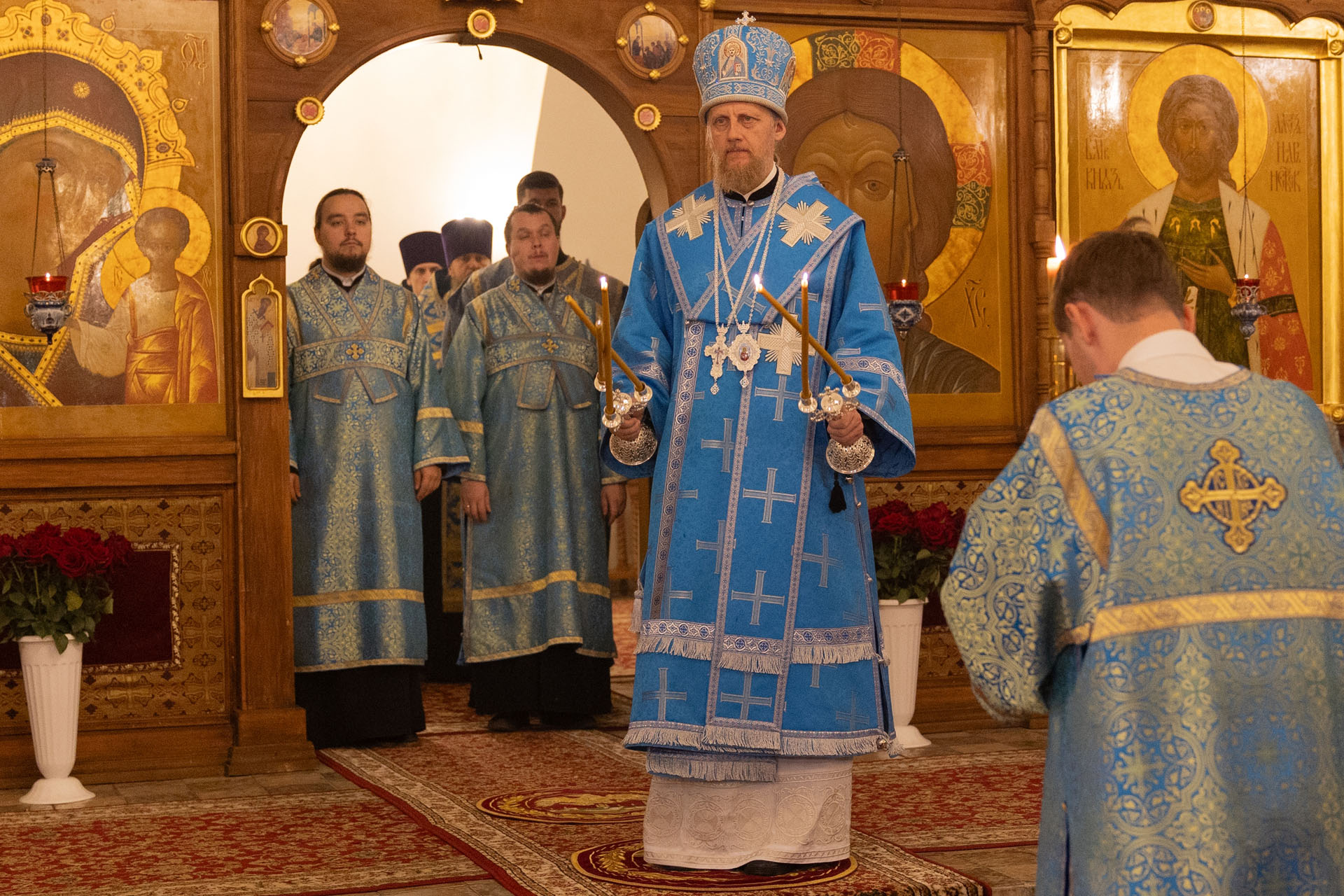 Всенощное бдение во Владимирском с