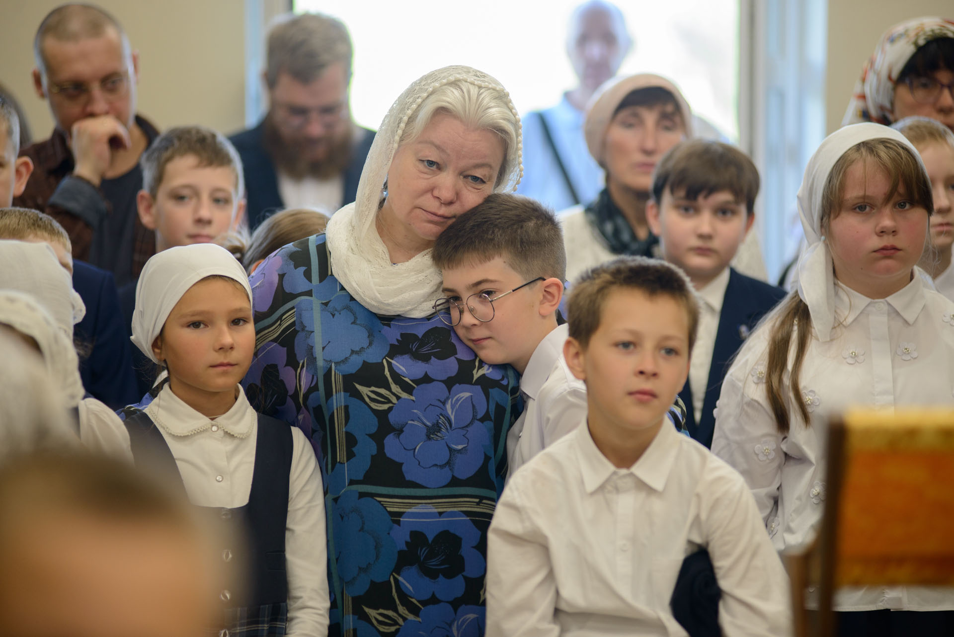 Литургия в домовом храме благоверн