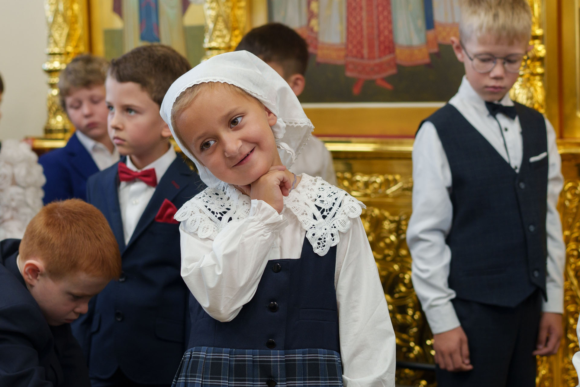 Литургия в домовом храме благоверн