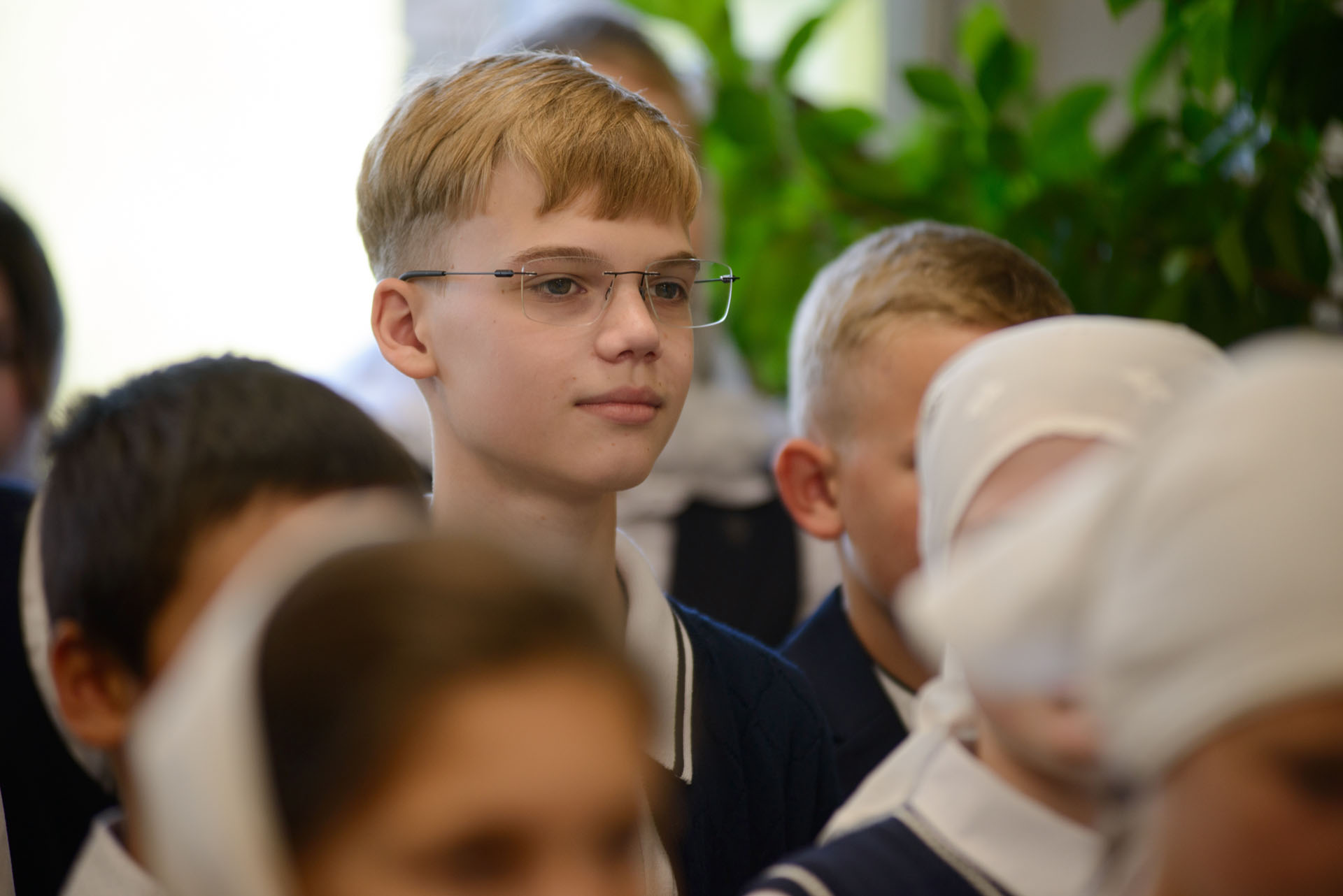 Литургия в домовом храме благоверн
