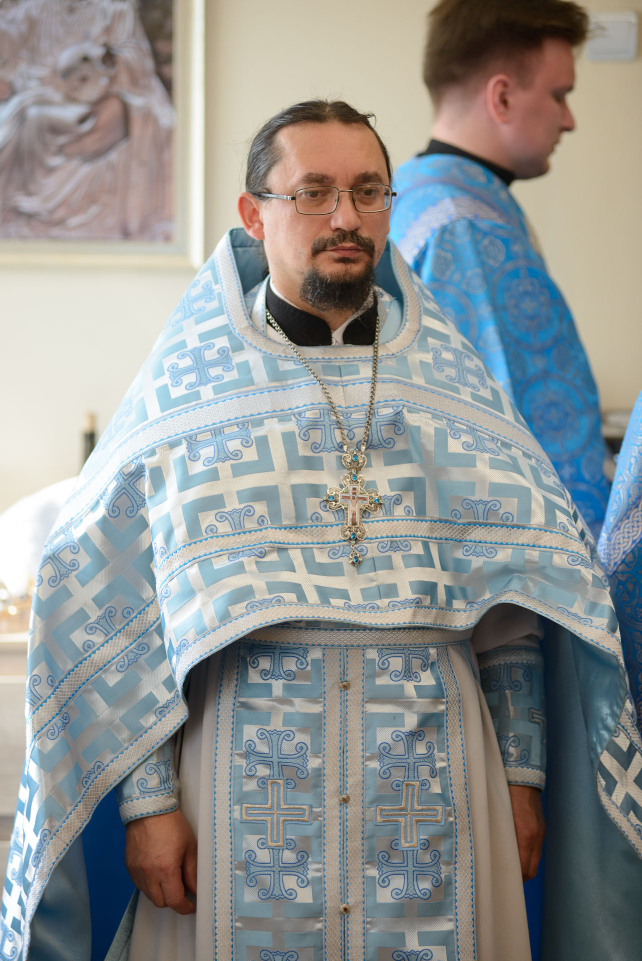 Литургия в домовом храме благоверн
