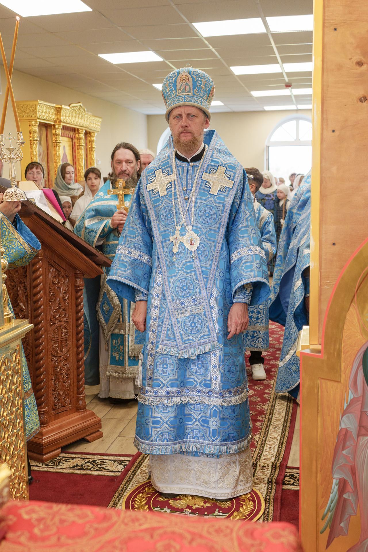 Литургия в домовом храме благоверн