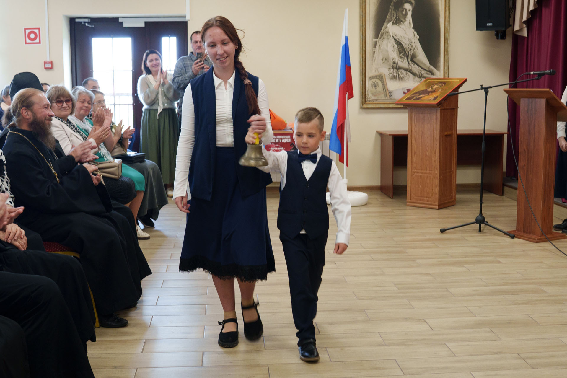 Литургия в домовом храме благоверн