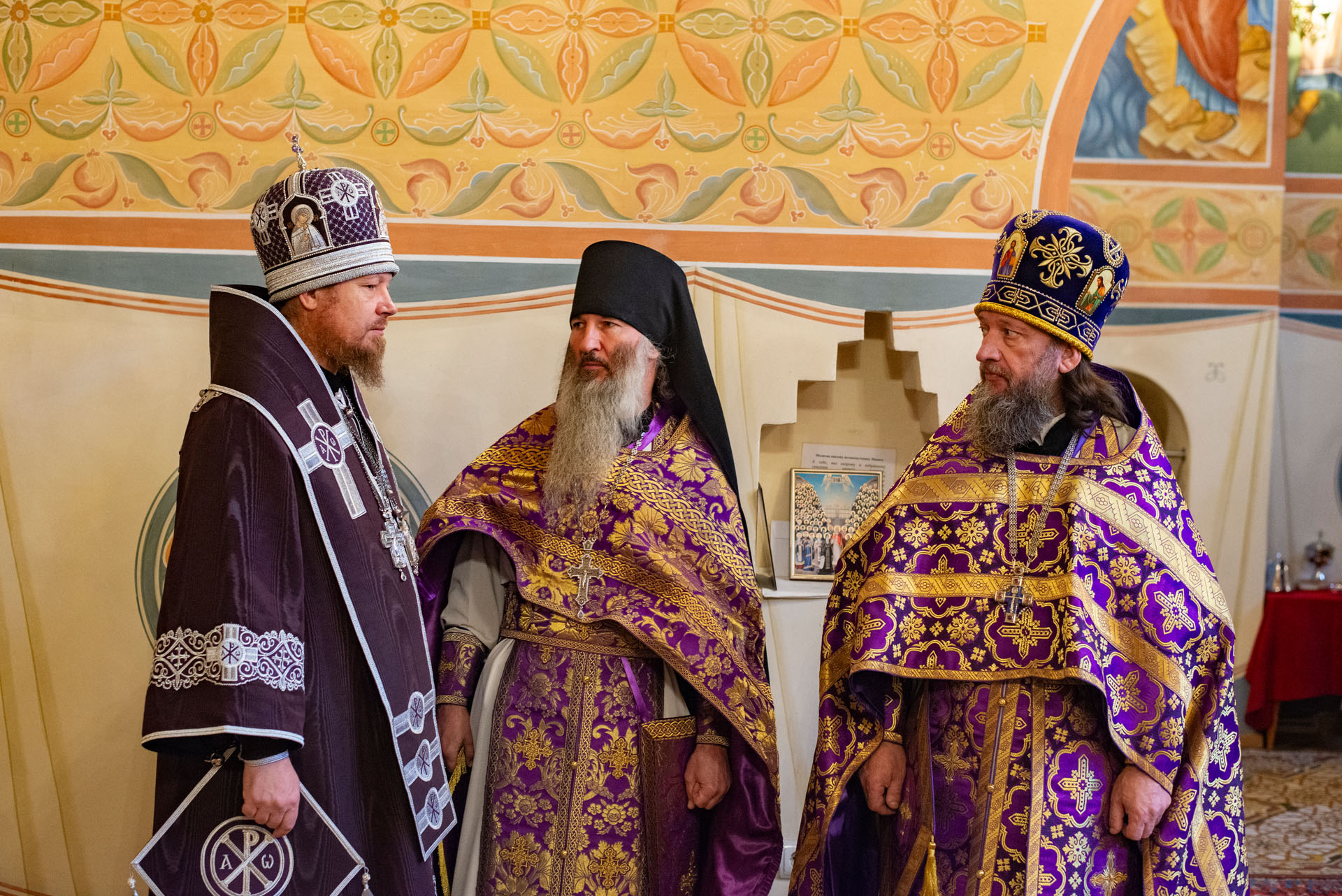 Литургия в Никитском мужском монас