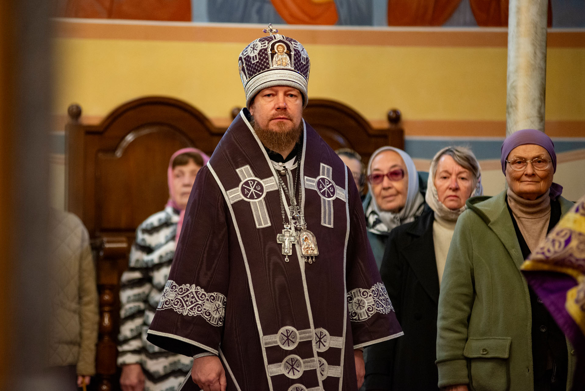 Литургия в Никитском мужском монас