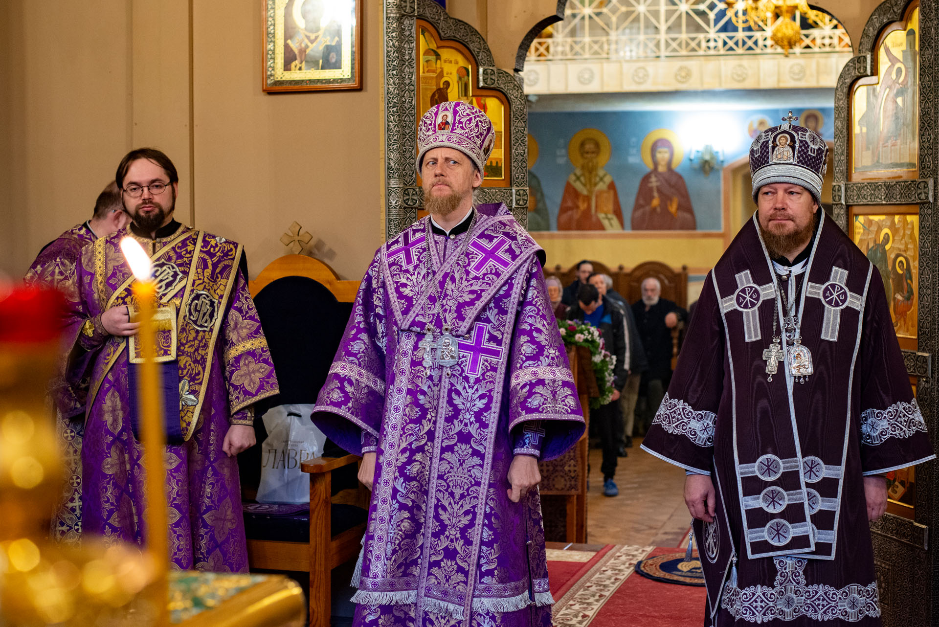 Литургия в Никитском мужском монас