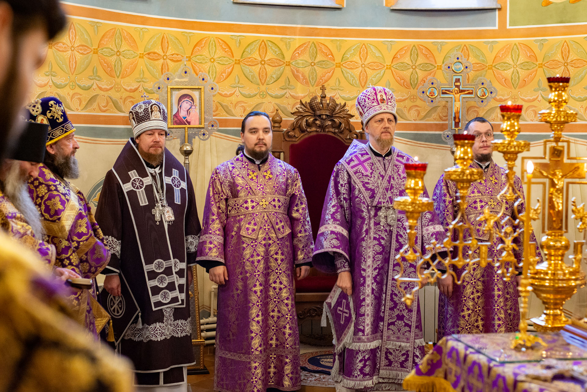 Литургия в Никитском мужском монас