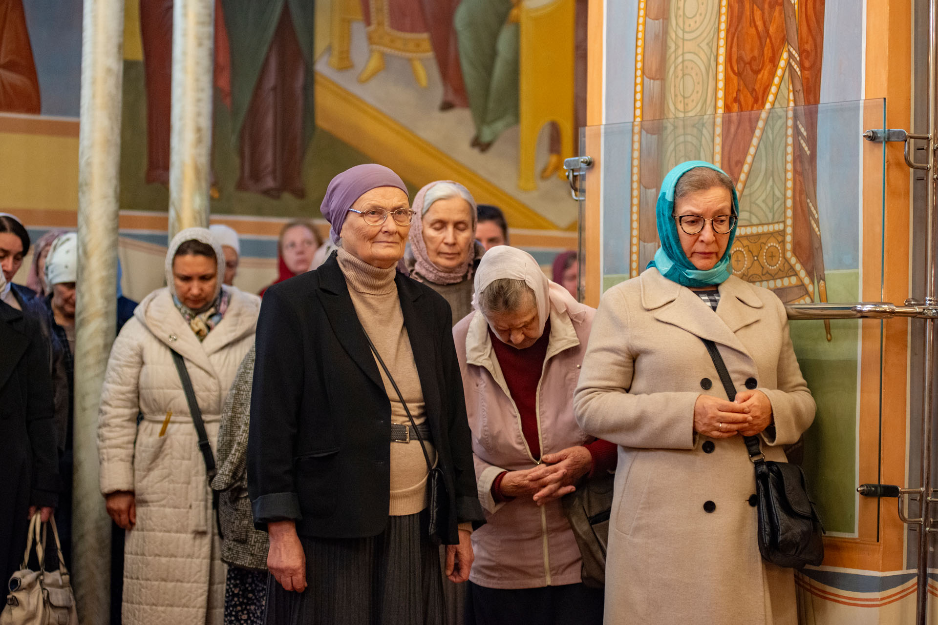Литургия в Никитском мужском монас