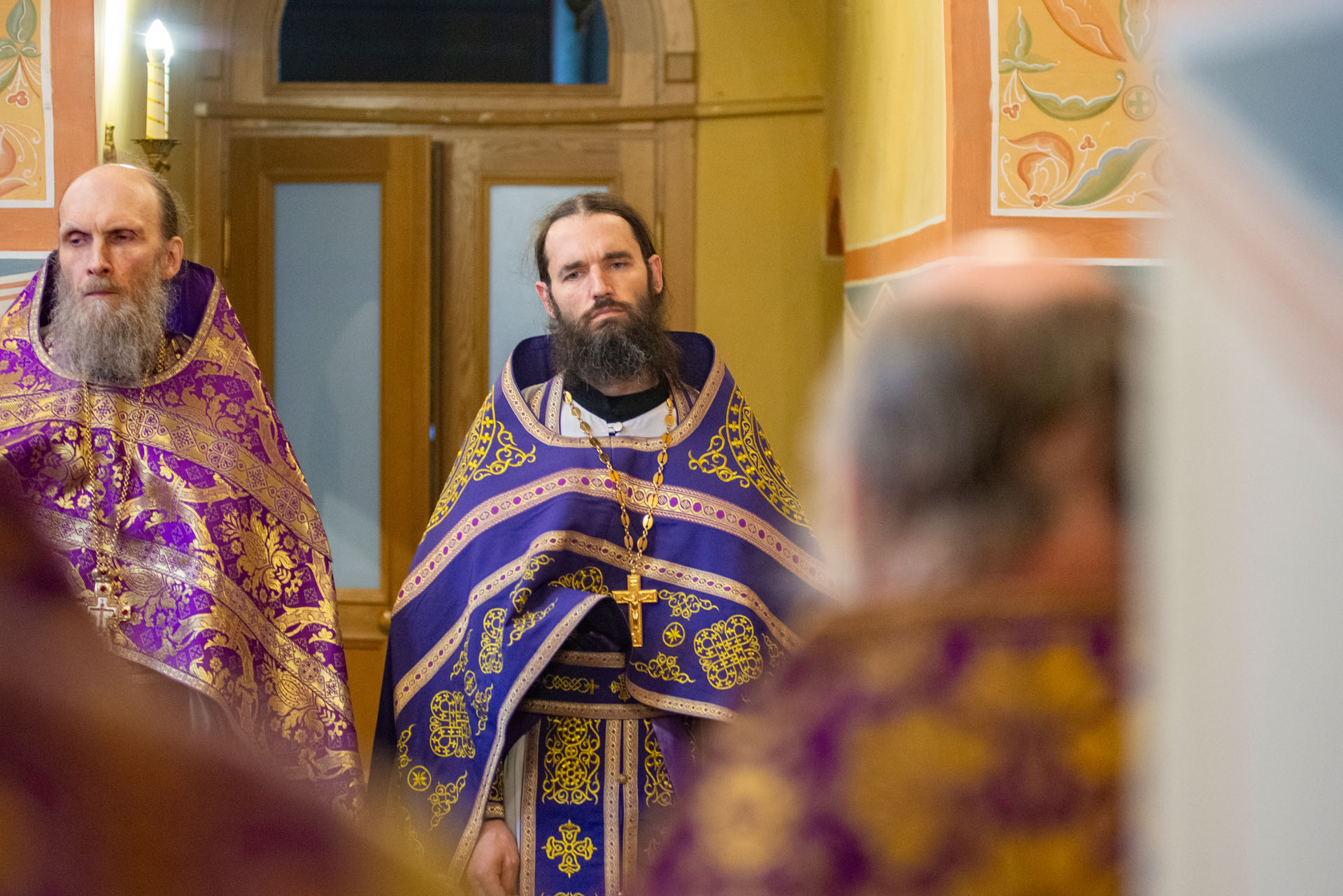 Литургия в Никитском мужском монас