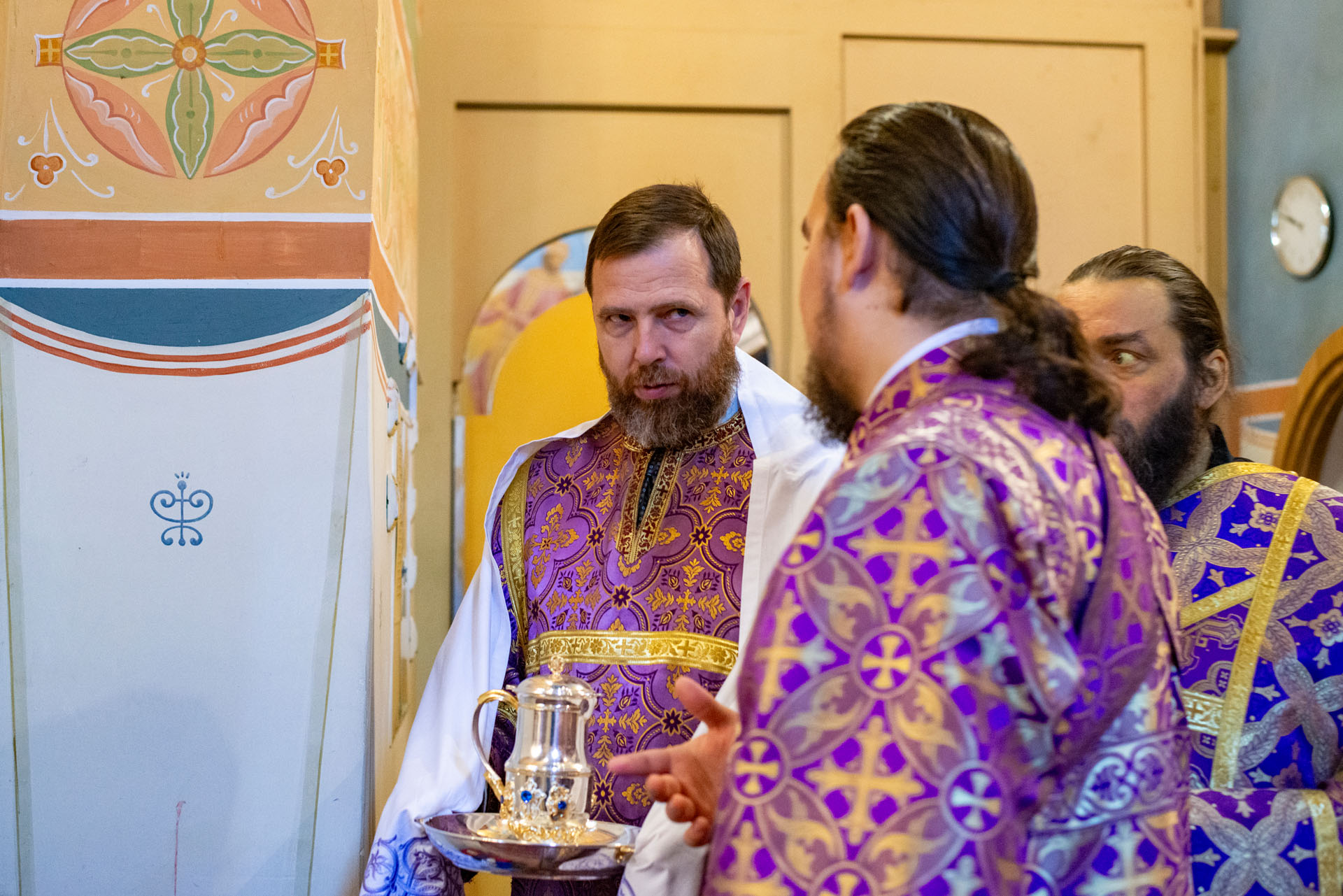 Литургия в Никитском мужском монас