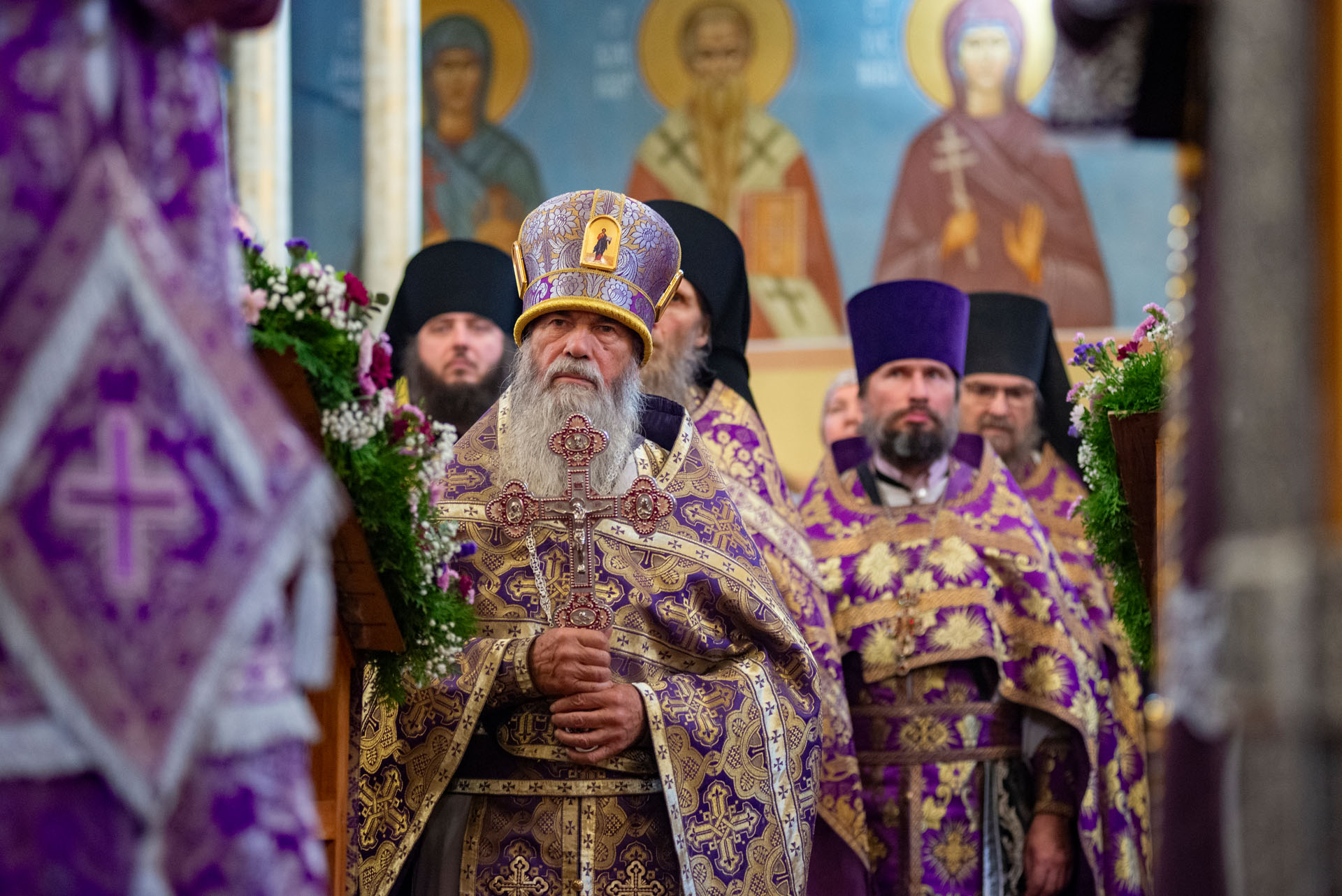 Литургия в Никитском мужском монас