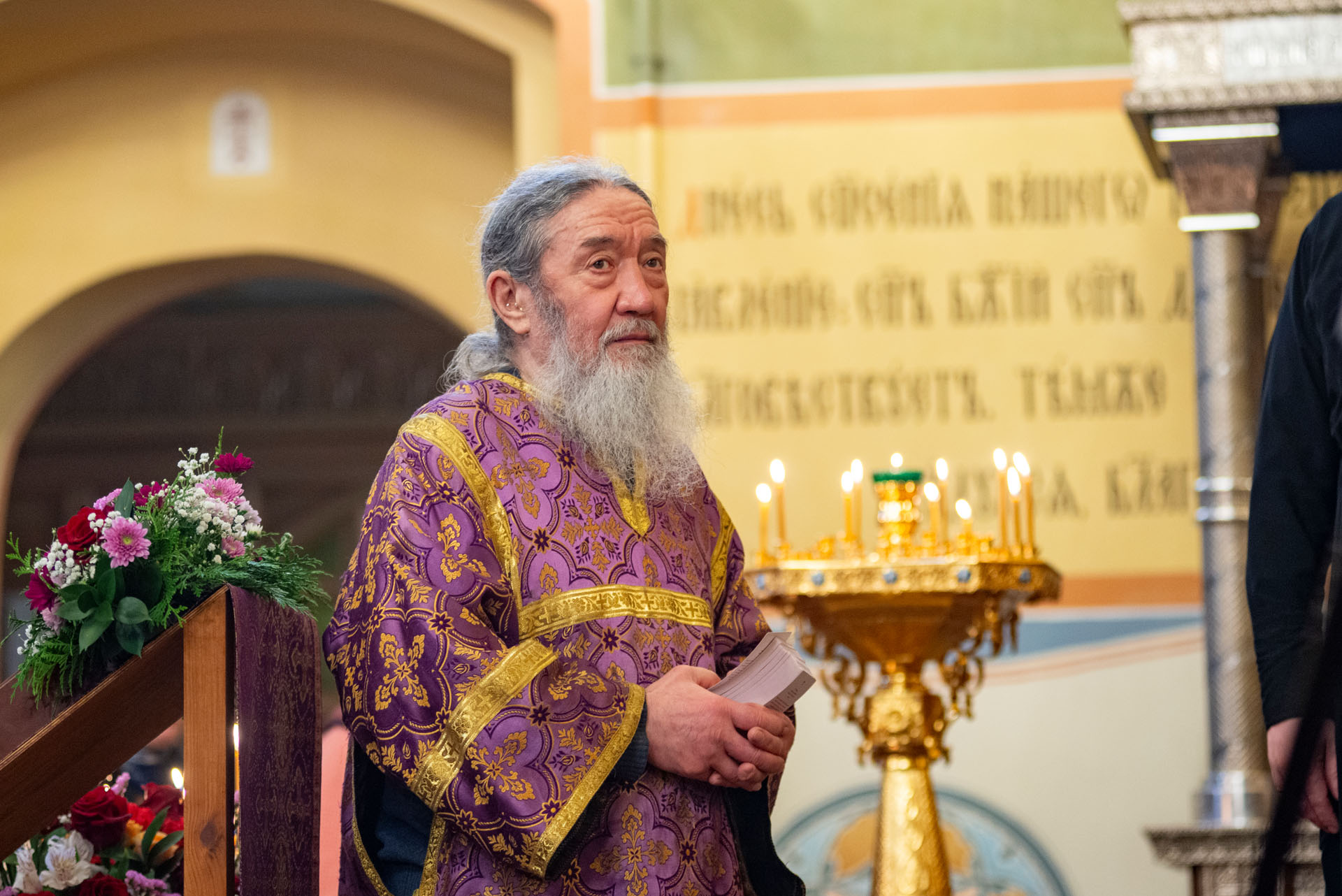 Литургия в Никитском мужском монас