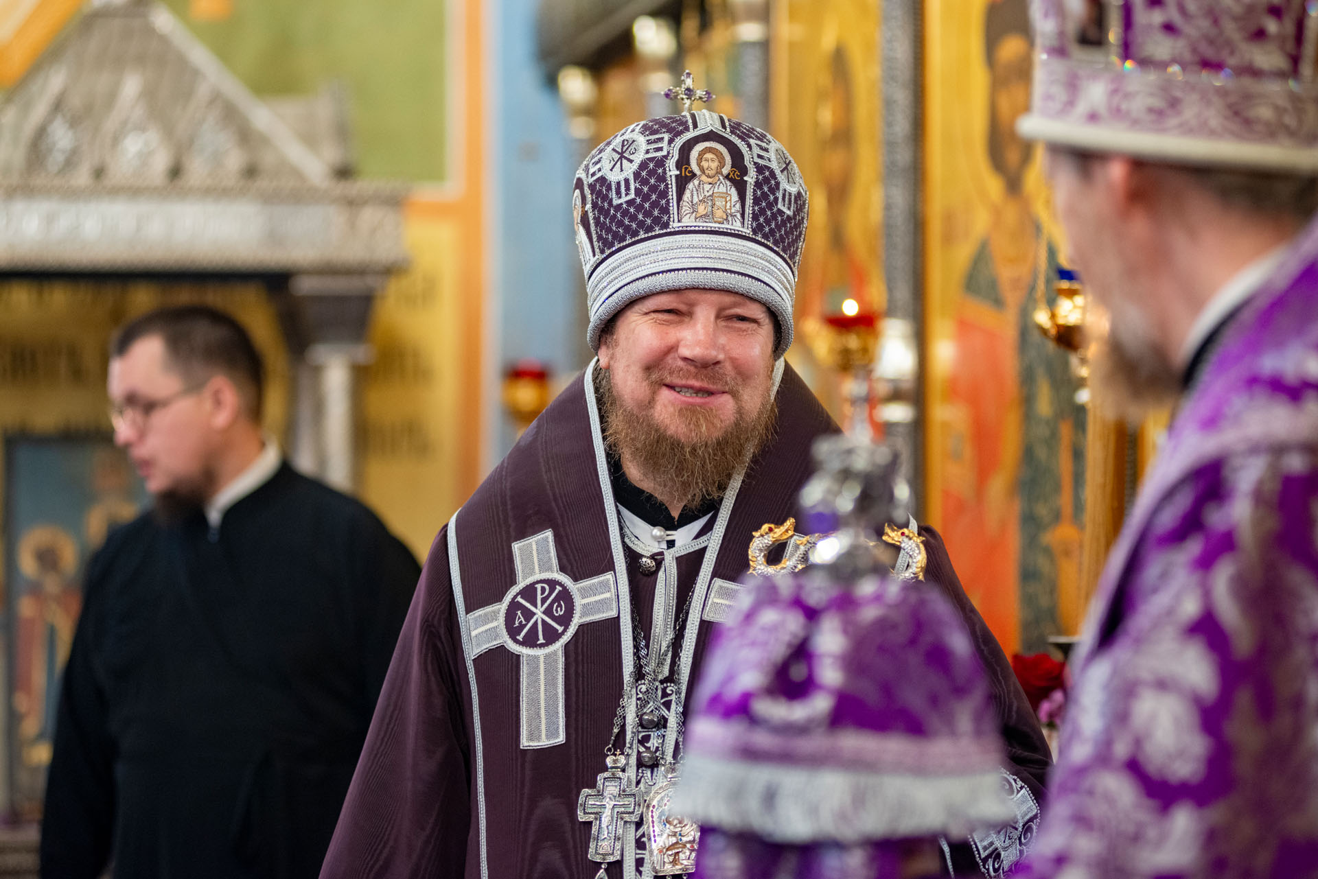 Литургия в Никитском мужском монас
