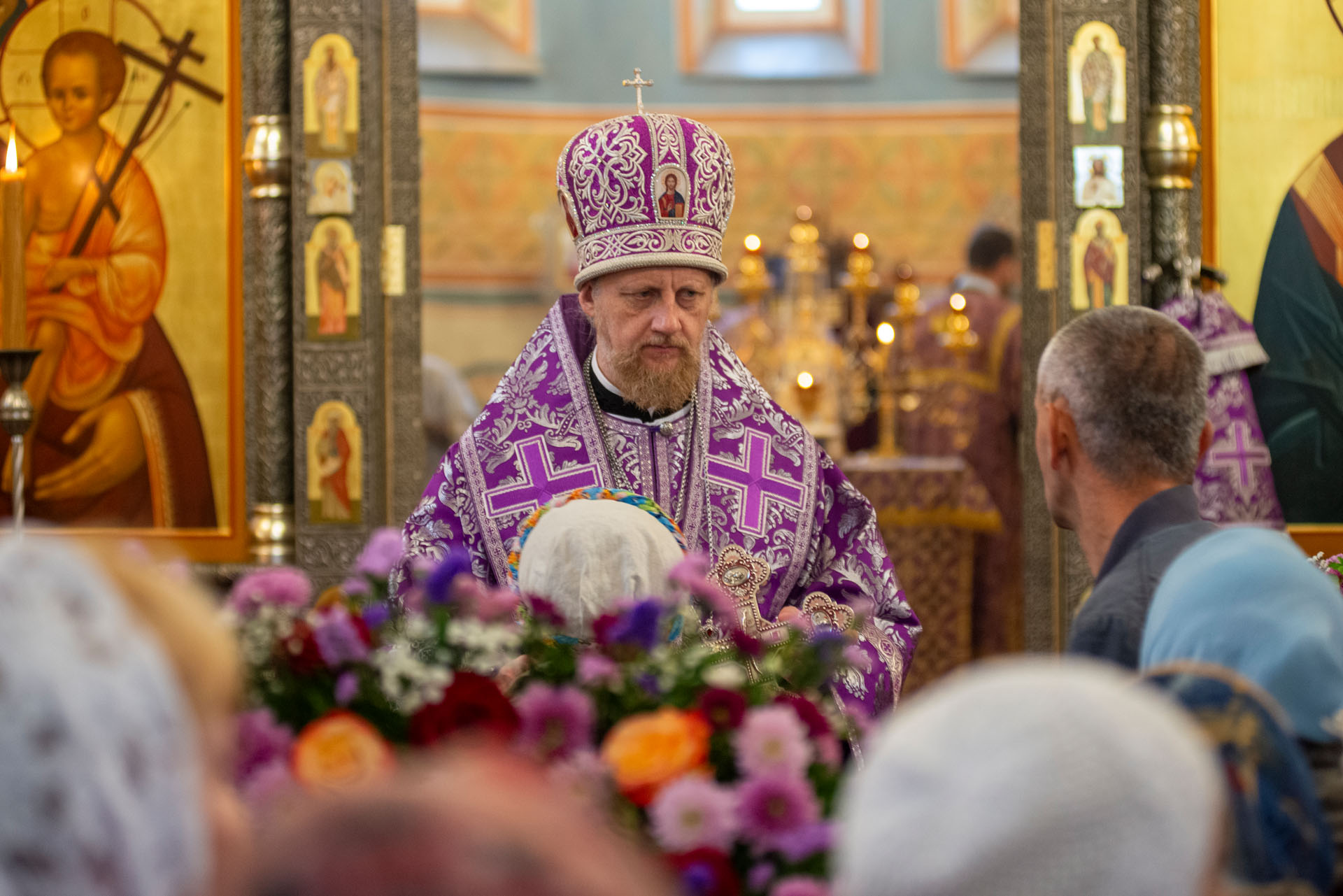 Литургия в Никитском мужском монас